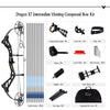 Dark Slate Gray Sanlida® New Dragon X7 Compound Bow 70lbs Full Kit SANLIDA