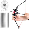 Thistle 12 Pound Mini Recurve Foldable Spring Bow Laser Aiming For Target Shooting INDIAN SLINGSHOT