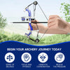 Tan Laser Aiming Metal Pulley Mini Compound Bow Target Shooting INDIAN SLINGSHOT