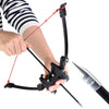 Thistle 12 Pound Mini Recurve Foldable Spring Bow Laser Aiming For Target Shooting INDIAN SLINGSHOT