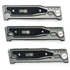 Gray High-Grade Gravity pocket knife with Mechanical Physics Opening MARKSMAN