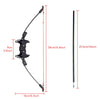 Thistle 12 Pound Mini Recurve Foldable Spring Bow Laser Aiming For Target Shooting INDIAN SLINGSHOT