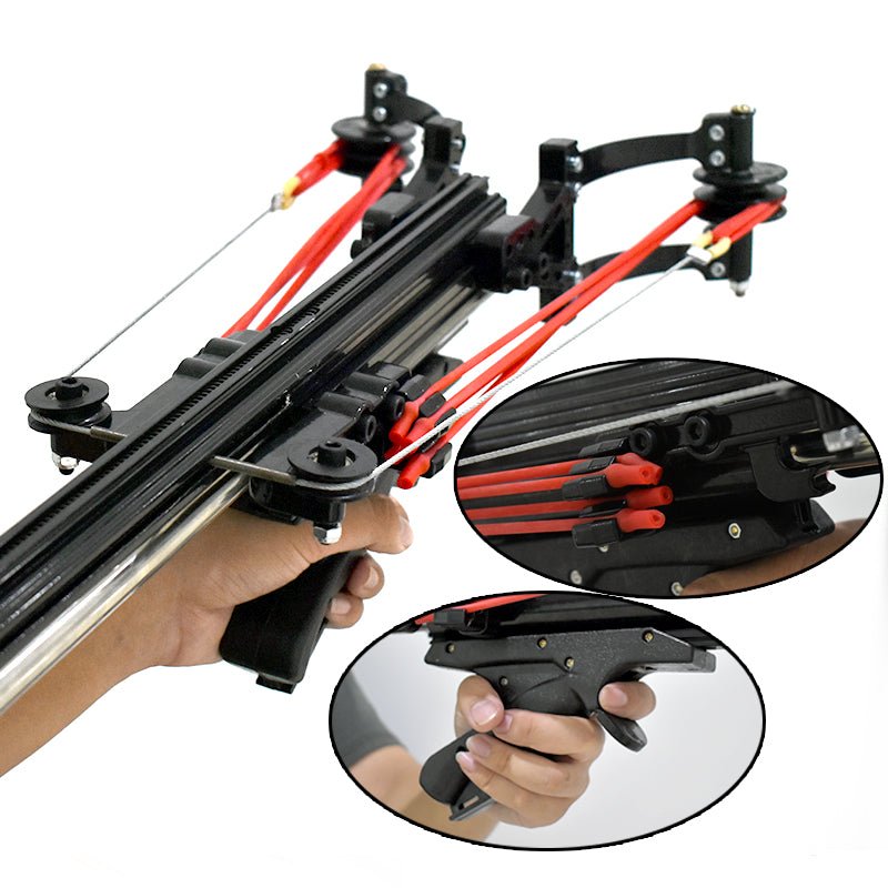 Marksman RS-X7 V3 Powerful Slingshot Crossbow With Fishing Combo
