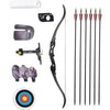 Dark Slate Gray Junxing F179A Recurve Bow for Target Shooting and Gaming INDIAN SLINGSHOT