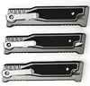 Gray High-Grade Gravity pocket knife with Mechanical Physics Opening MARKSMAN