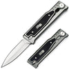 Gray High-Grade Gravity pocket knife with Mechanical Physics Opening MARKSMAN