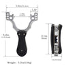 Tan Three Card Black Alloy Folding Slingshot INDIAN SLINGSHOT