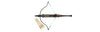 Dark Slate Gray Hori-Zone Redback RTS 80 LBS Quality Recurve Crossbow Hori-Zone