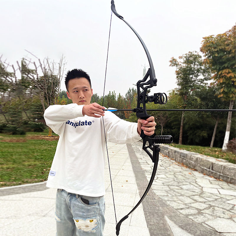 Powerful Fishing Slingshot Kit, Arrows and Ammo 2 in 1 Shooting Slingshot,  Archery Professional Adjustable Fishing Set with Arrow Brush,Fishing