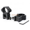 Light Gray Marksman 30mm See-Thru Extra High Telescope Mount