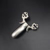 Dark Slate Gray The Latest Tail Grip Titanium Alloy Slingshot MARKSMAN