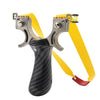 Goldenrod High Quality Stainless Steel Slingshot with Black Pattern Handle INDIAN SLINGSHOT