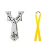 Gold Cherry Blossom Exquisite Stainless Steel Slingshot MARKSMAN