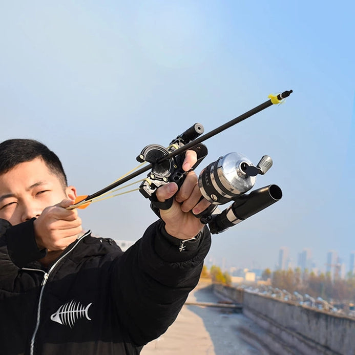 Arrow + Reel + Laser + Multifunctional Powerful Fishing Slingshot Comb –  INDIAN SLINGSHOT
