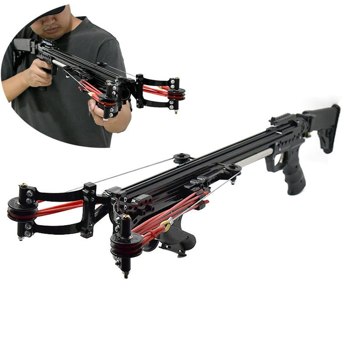 Professional Laser Fishing Slingshot Archery Bow Hunting Automatic