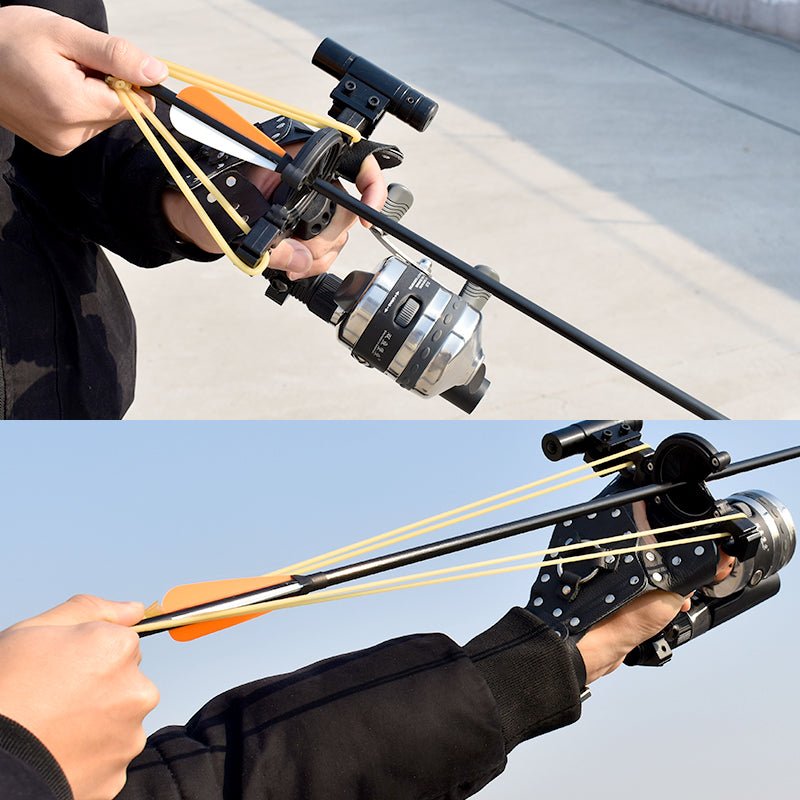 1set New Multi-Functional Fishing Slingshot & Hunting Outdoor