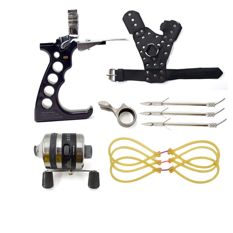 Best Stainless Steel Fishing Slingshot With Nylon Metal Reel For Outdoor  Fishing Combo Pack - Sancta Maria Ecommerce Private Limited at Rs 4290.00,  Bengaluru